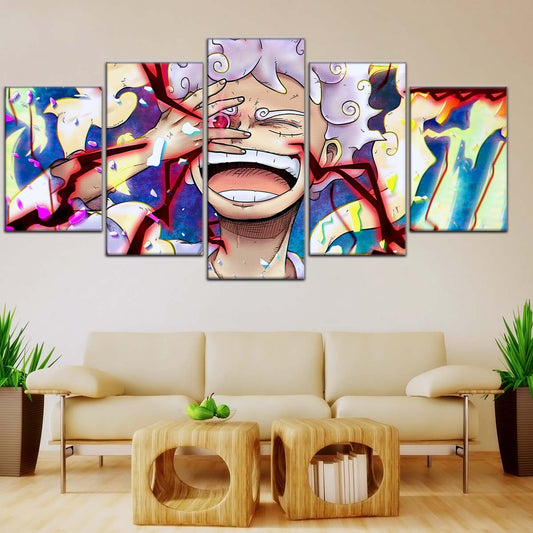 One Piece Wall Art - OP5045 - Monkey D. Luffy Gear 5 - One Piece Poster - One Piece Canvas