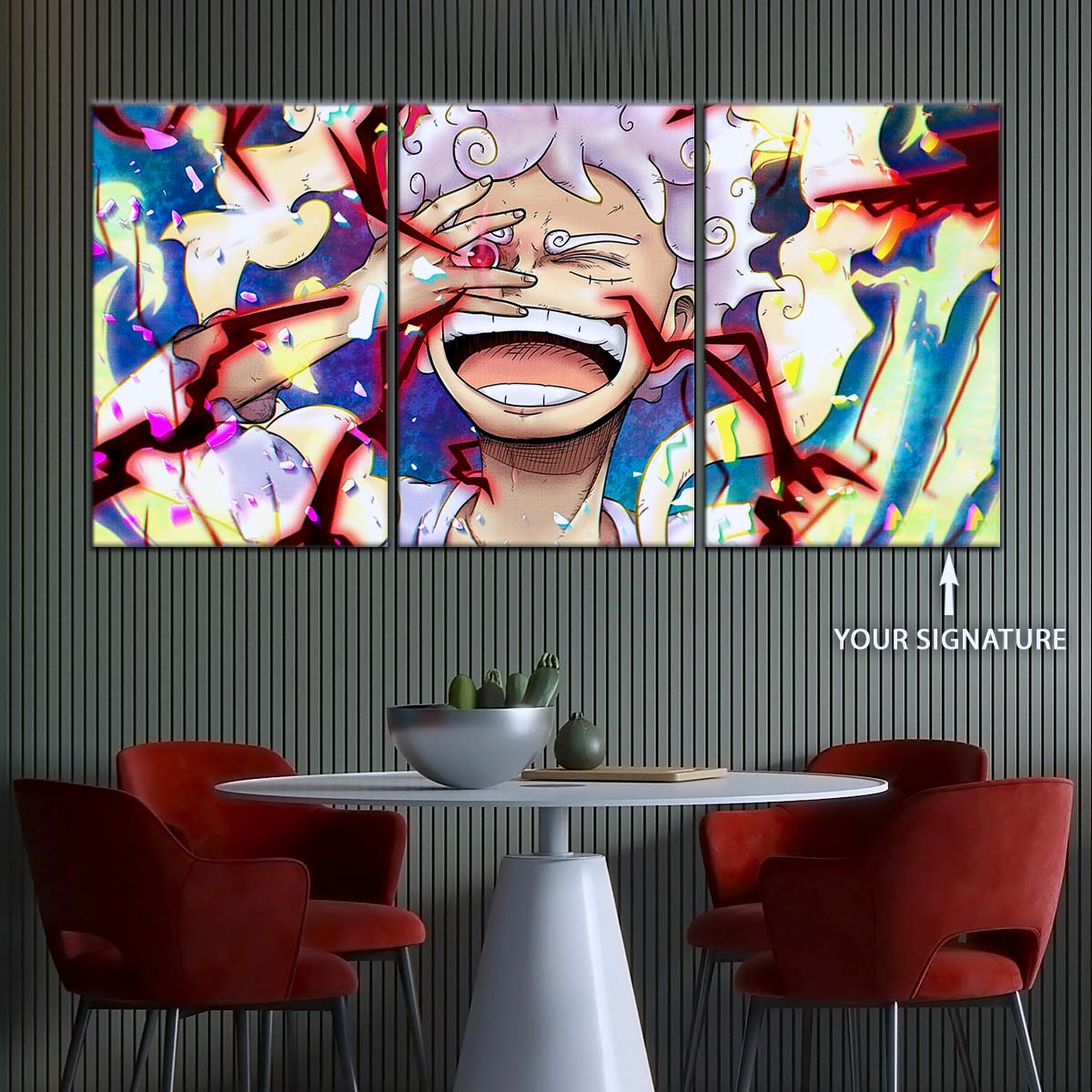One Piece Wall Art - OP5045 - Monkey D. Luffy Gear 5 - One Piece Poster - One Piece Canvas