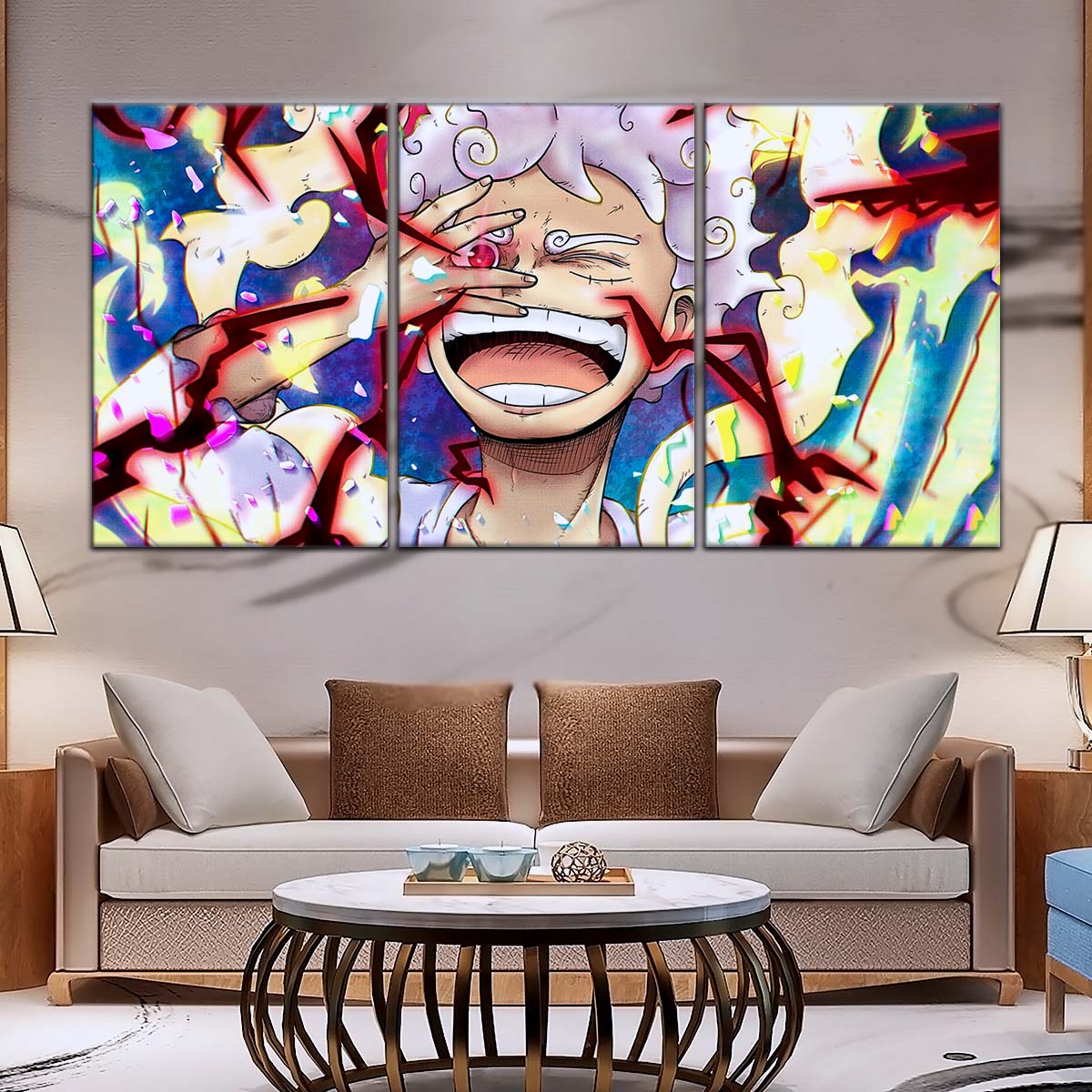 One Piece Wall Art - OP5045 - Monkey D. Luffy Gear 5 - One Piece Poster - One Piece Canvas