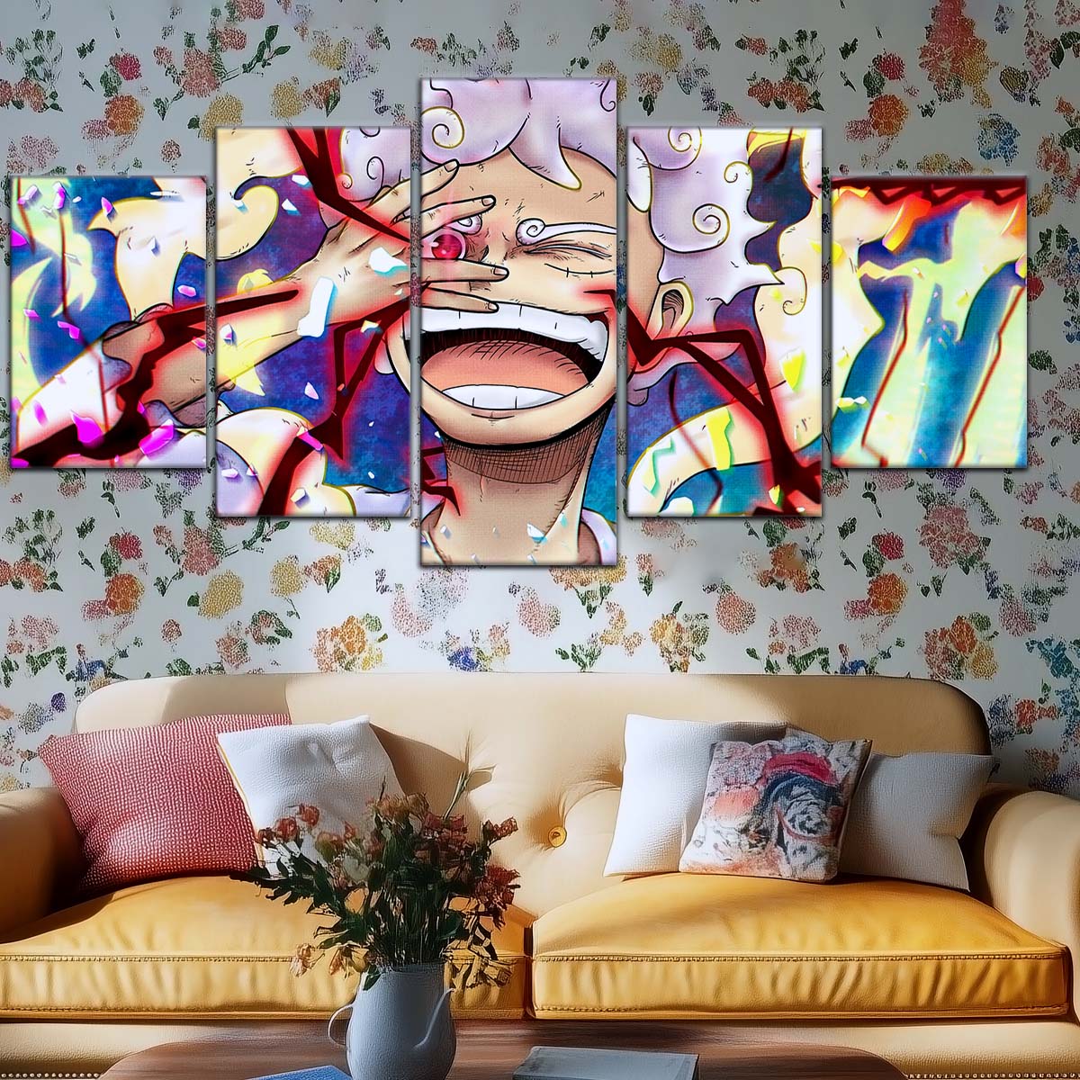 One Piece Wall Art - OP5045 - Monkey D. Luffy Gear 5 - One Piece Poster - One Piece Canvas