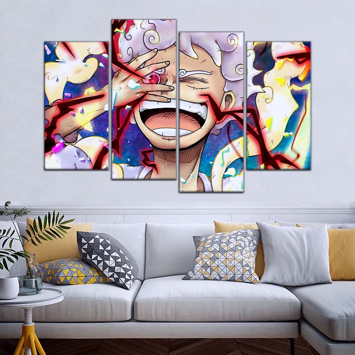 One Piece Wall Art - OP5045 - Monkey D. Luffy Gear 5 - One Piece Poster - One Piece Canvas