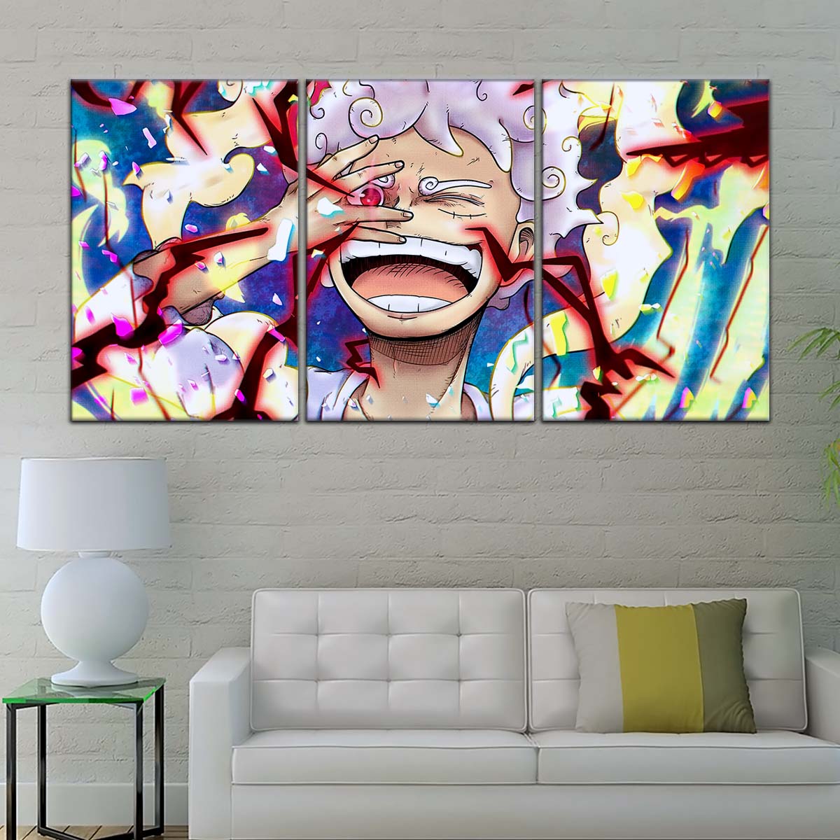 One Piece Wall Art - OP5045 - Monkey D. Luffy Gear 5 - One Piece Poster - One Piece Canvas