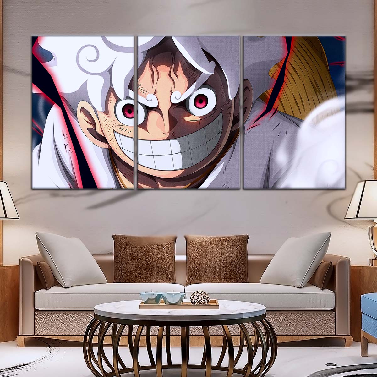 One Piece Wall Art - OP5046 - Monkey D. Luffy Gear 5 - One Piece Poster - One Piece Canvas
