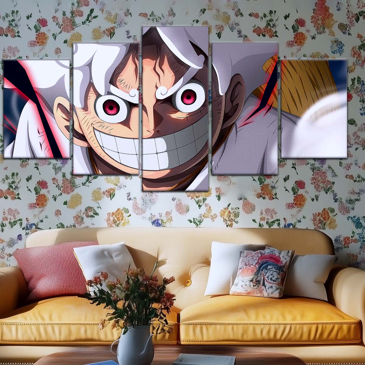 One Piece Wall Art - OP5046 - Monkey D. Luffy Gear 5 - One Piece Poster - One Piece Canvas