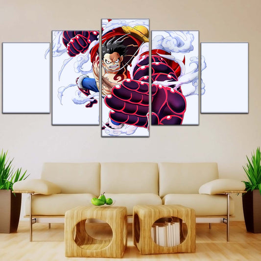 One Piece Wall Art - OP5047 - Gear Fourth Luffy Unleashed - One Piece Poster - One Piece Canvas