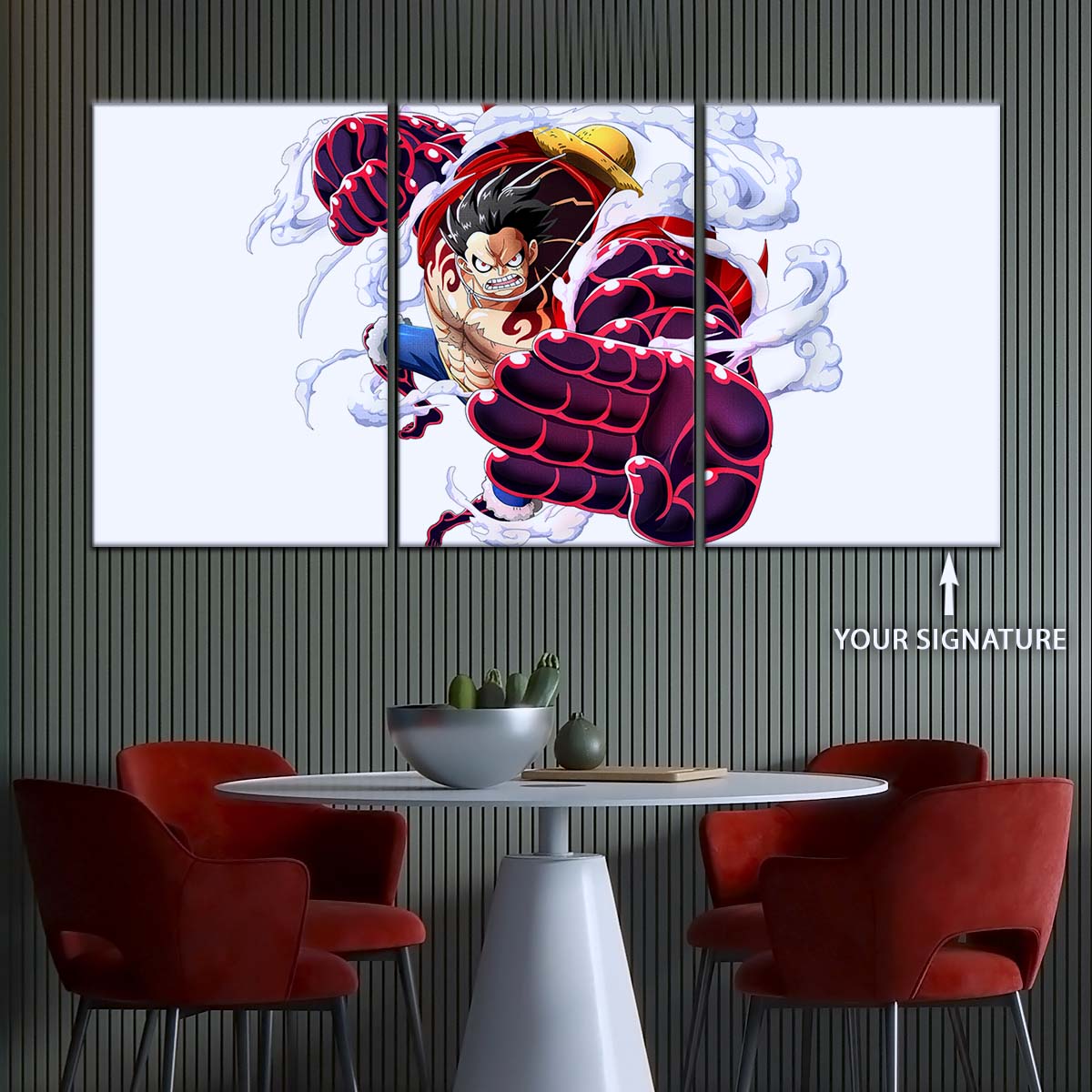 One Piece Wall Art - OP5047 - Gear Fourth Luffy Unleashed - One Piece Poster - One Piece Canvas