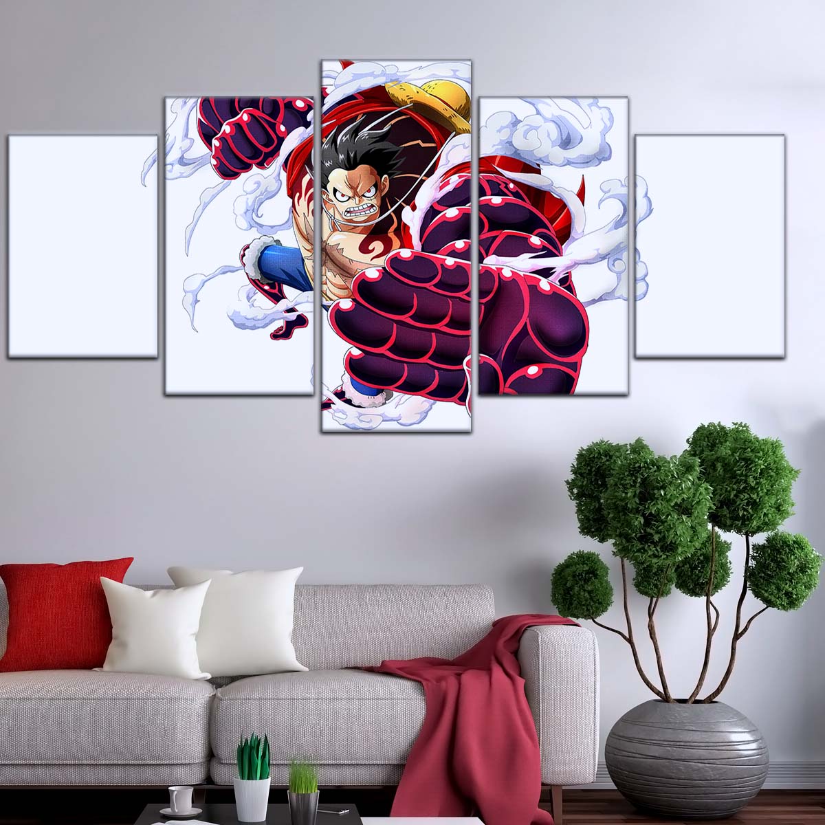 One Piece Wall Art - OP5047 - Gear Fourth Luffy Unleashed - One Piece Poster - One Piece Canvas