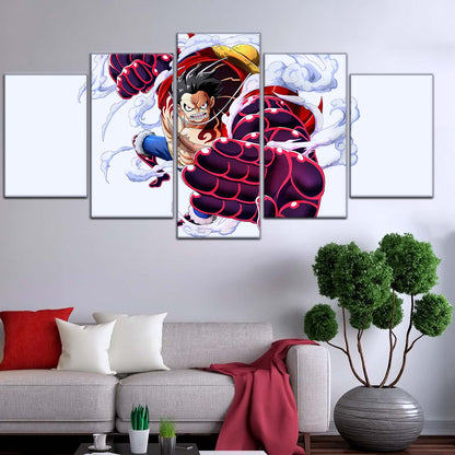 One Piece Wall Art - OP5047 - Gear Fourth Luffy Unleashed - One Piece Poster - One Piece Canvas
