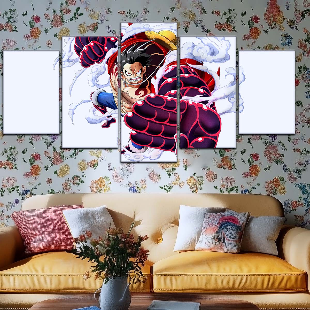 One Piece Wall Art - OP5047 - Gear Fourth Luffy Unleashed - One Piece Poster - One Piece Canvas
