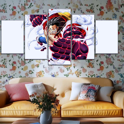 One Piece Wall Art - OP5047 - Gear Fourth Luffy Unleashed - One Piece Poster - One Piece Canvas