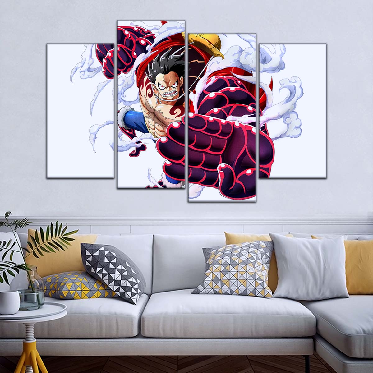 One Piece Wall Art - OP5047 - Gear Fourth Luffy Unleashed - One Piece Poster - One Piece Canvas