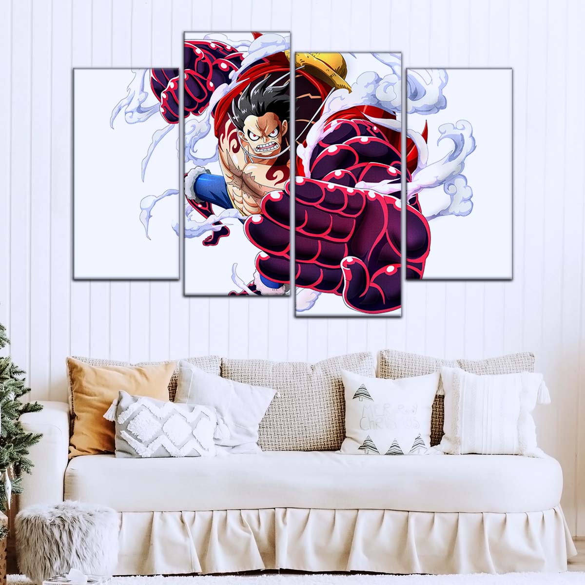 One Piece Wall Art - OP5047 - Gear Fourth Luffy Unleashed - One Piece Poster - One Piece Canvas