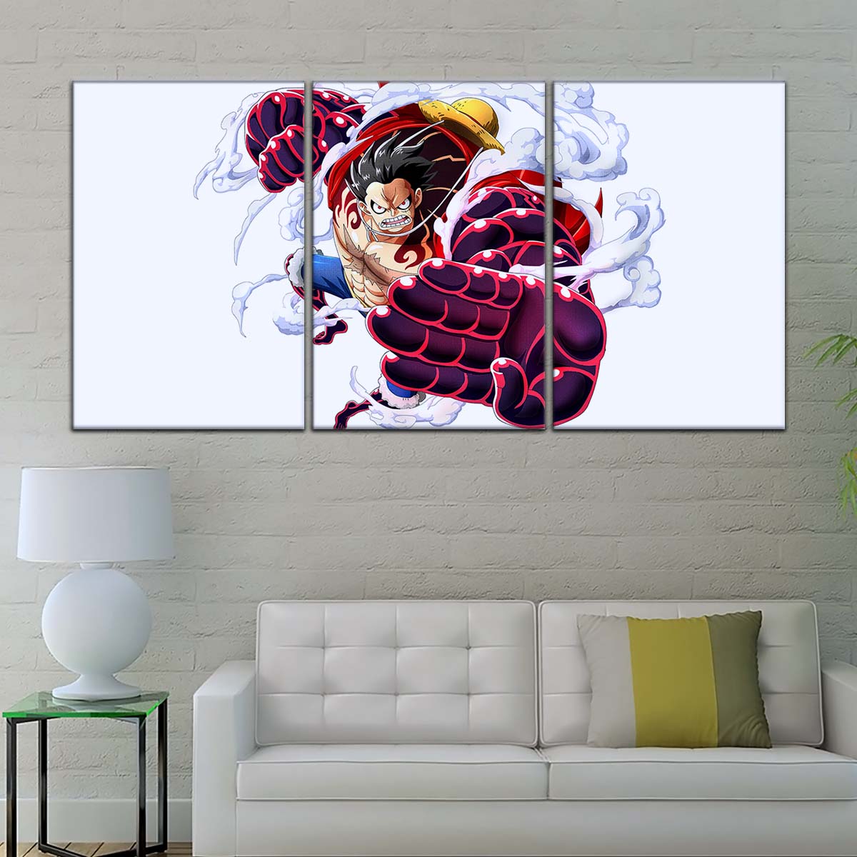 One Piece Wall Art - OP5047 - Gear Fourth Luffy Unleashed - One Piece Poster - One Piece Canvas