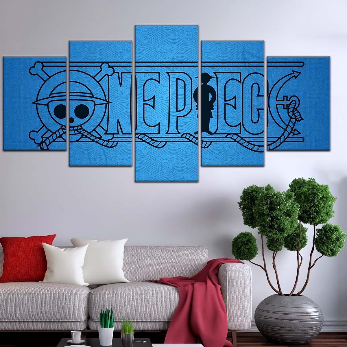One Piece Wall Art - OP5048 - Monkey D. Luffy - One Piece Poster - One Piece Canvas