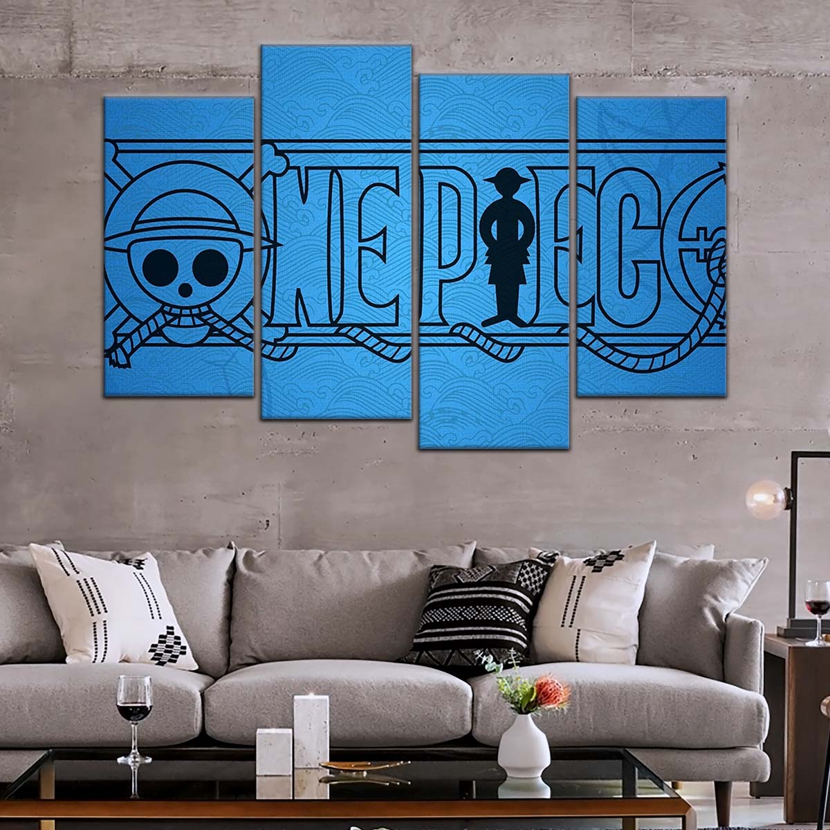One Piece Wall Art - OP5048 - Monkey D. Luffy - One Piece Poster - One Piece Canvas