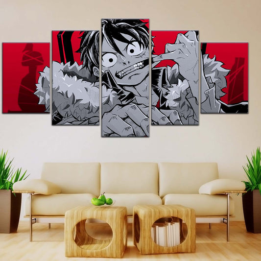 One Piece Wall Art - OP5050 - Monkey D. Luffy - One Piece Poster - One Piece Canvas