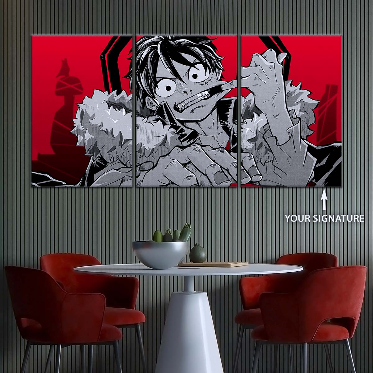 One Piece Wall Art - OP5050 - Monkey D. Luffy - One Piece Poster - One Piece Canvas