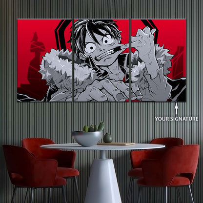 One Piece Wall Art - OP5050 - Monkey D. Luffy - One Piece Poster - One Piece Canvas