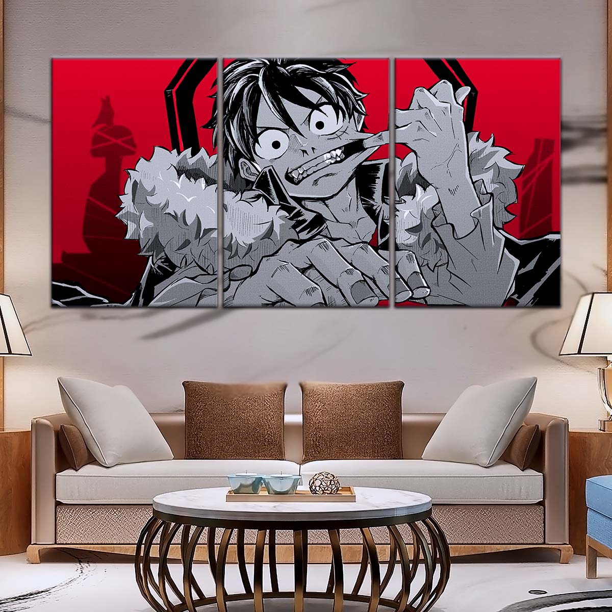 One Piece Wall Art - OP5050 - Monkey D. Luffy - One Piece Poster - One Piece Canvas