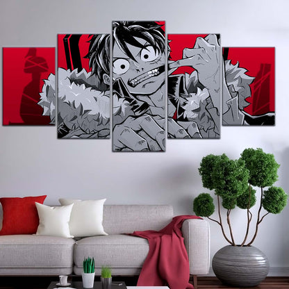 One Piece Wall Art - OP5050 - Monkey D. Luffy - One Piece Poster - One Piece Canvas