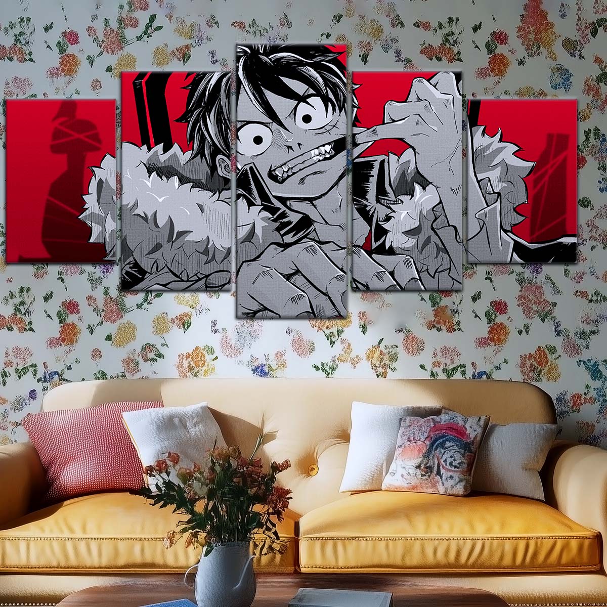 One Piece Wall Art - OP5050 - Monkey D. Luffy - One Piece Poster - One Piece Canvas