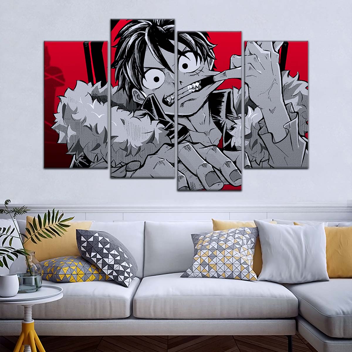 One Piece Wall Art - OP5050 - Monkey D. Luffy - One Piece Poster - One Piece Canvas