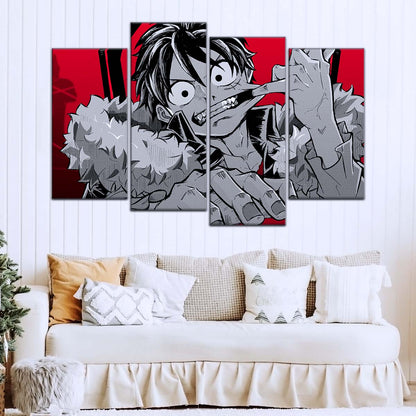 One Piece Wall Art - OP5050 - Monkey D. Luffy - One Piece Poster - One Piece Canvas