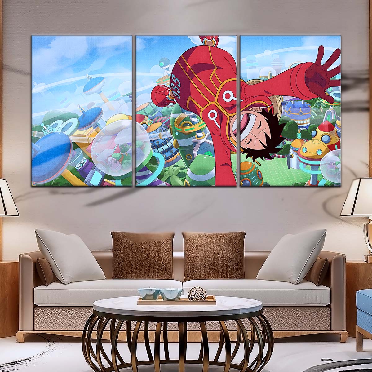 One Piece Wall Art - OP5051 - Monkey D. Luffy - One Piece Poster - One Piece Canvas