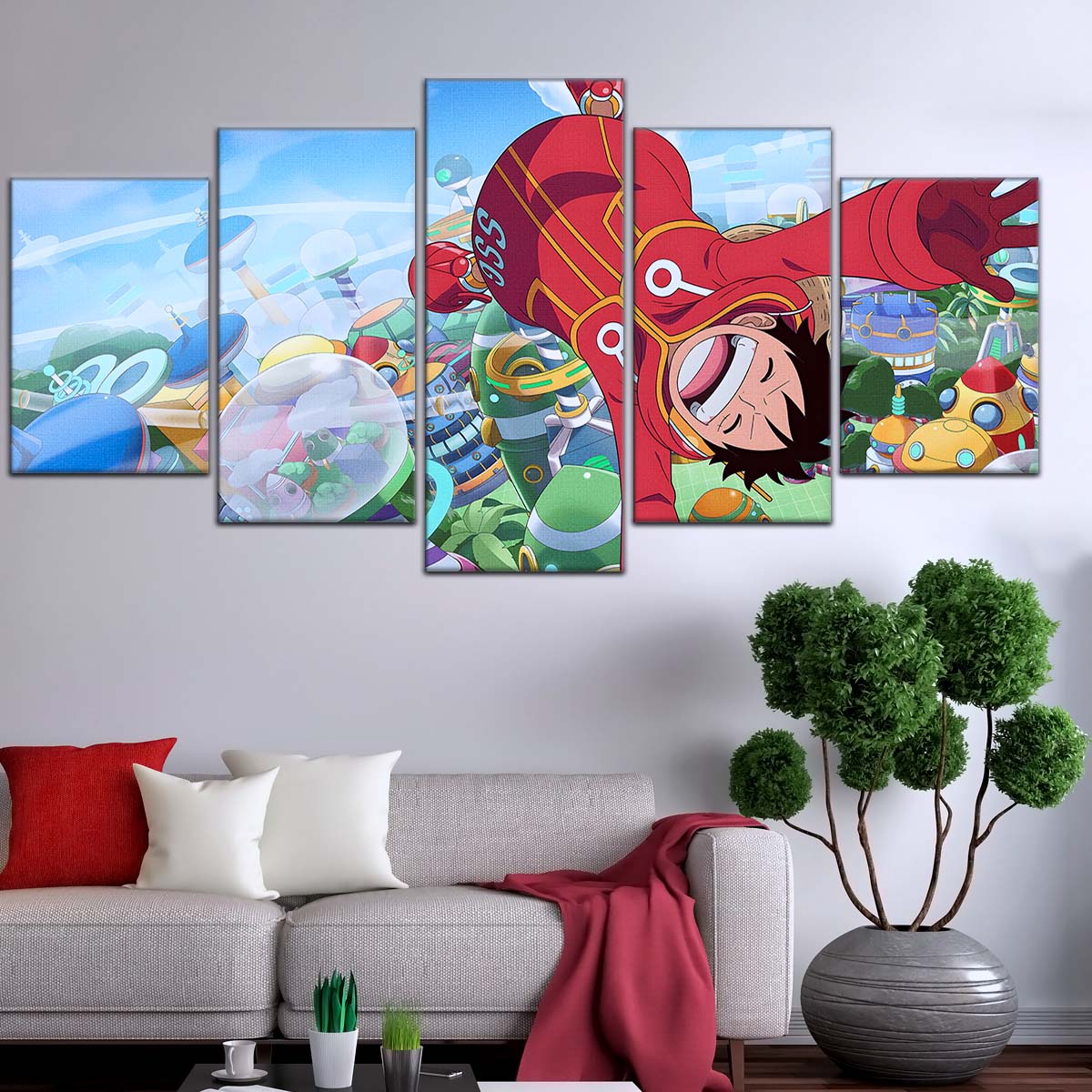 One Piece Wall Art - OP5051 - Monkey D. Luffy - One Piece Poster - One Piece Canvas