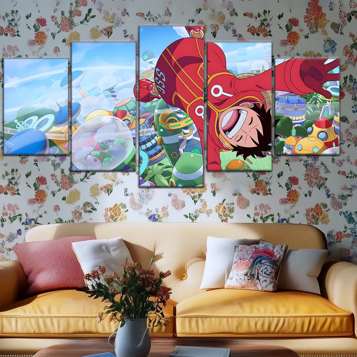 One Piece Wall Art - OP5051 - Monkey D. Luffy - One Piece Poster - One Piece Canvas