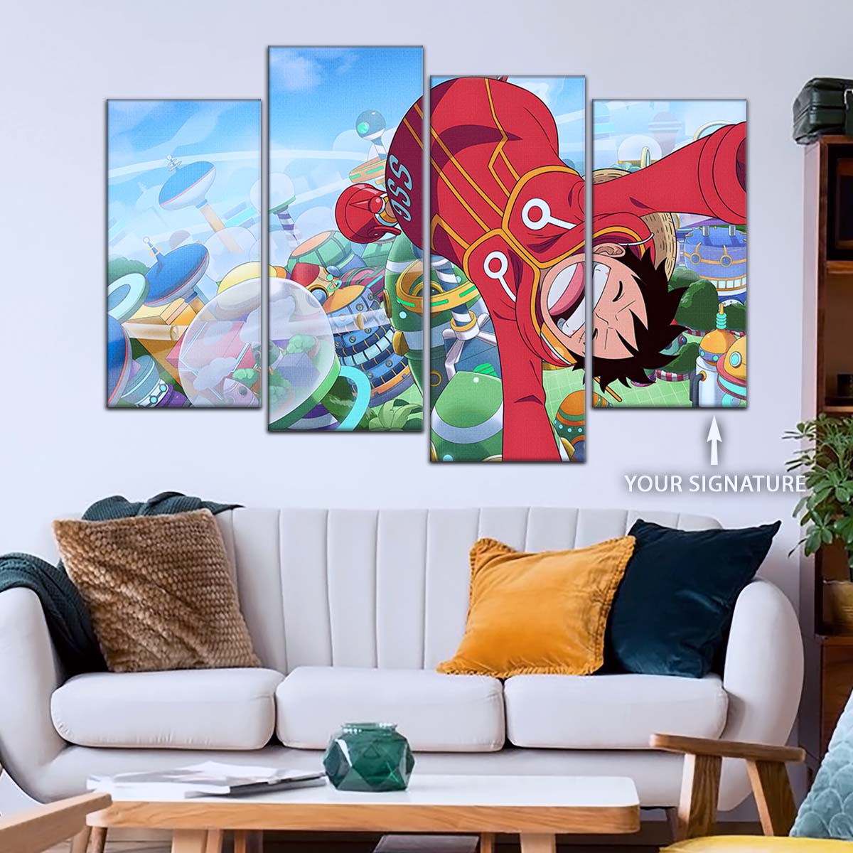 One Piece Wall Art - OP5051 - Monkey D. Luffy - One Piece Poster - One Piece Canvas