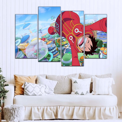 One Piece Wall Art - OP5051 - Monkey D. Luffy - One Piece Poster - One Piece Canvas