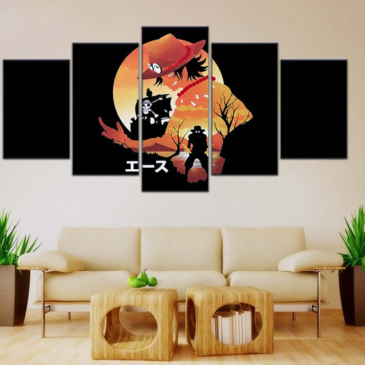One Piece Wall Art - OP5059 - Portgas D. Ace - One Piece Poster - One Piece Canvas