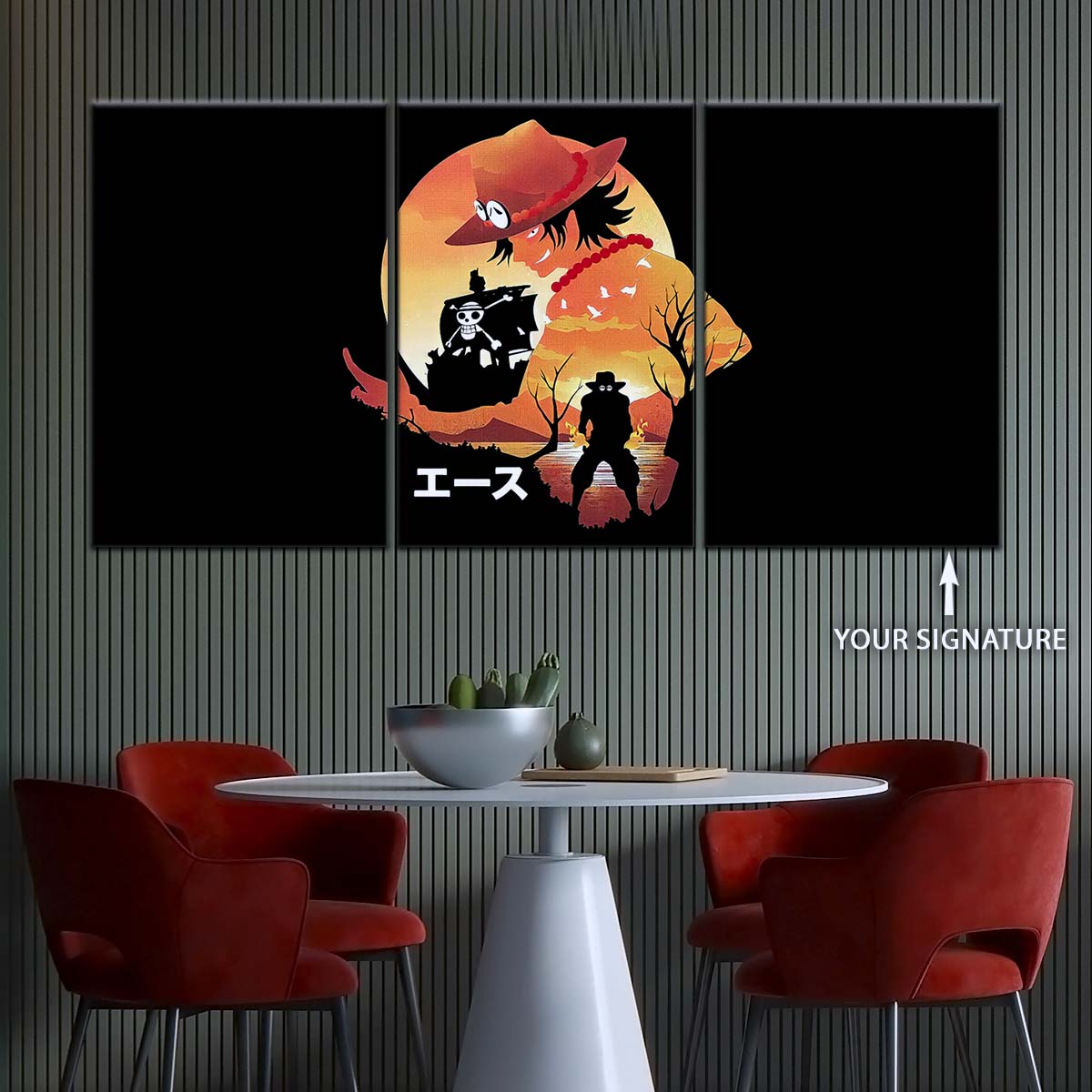 One Piece Wall Art - OP5059 - Portgas D. Ace - One Piece Poster - One Piece Canvas
