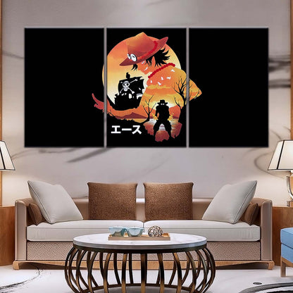 One Piece Wall Art - OP5059 - Portgas D. Ace - One Piece Poster - One Piece Canvas