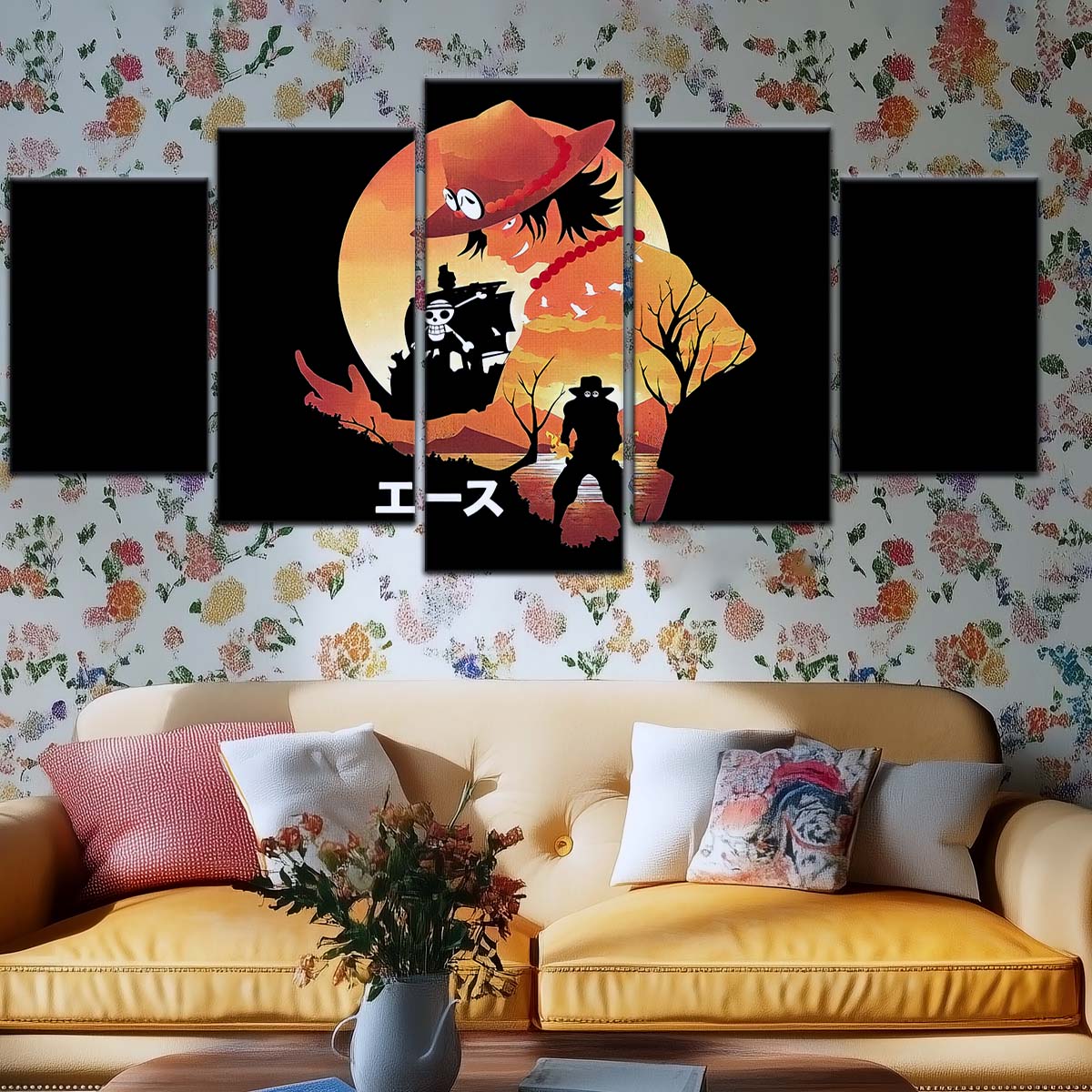 One Piece Wall Art - OP5059 - Portgas D. Ace - One Piece Poster - One Piece Canvas