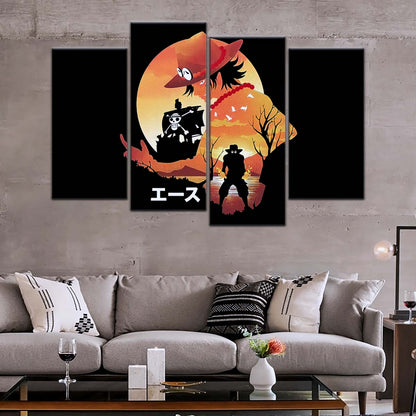 One Piece Wall Art - OP5059 - Portgas D. Ace - One Piece Poster - One Piece Canvas