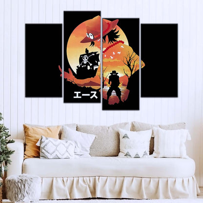 One Piece Wall Art - OP5059 - Portgas D. Ace - One Piece Poster - One Piece Canvas