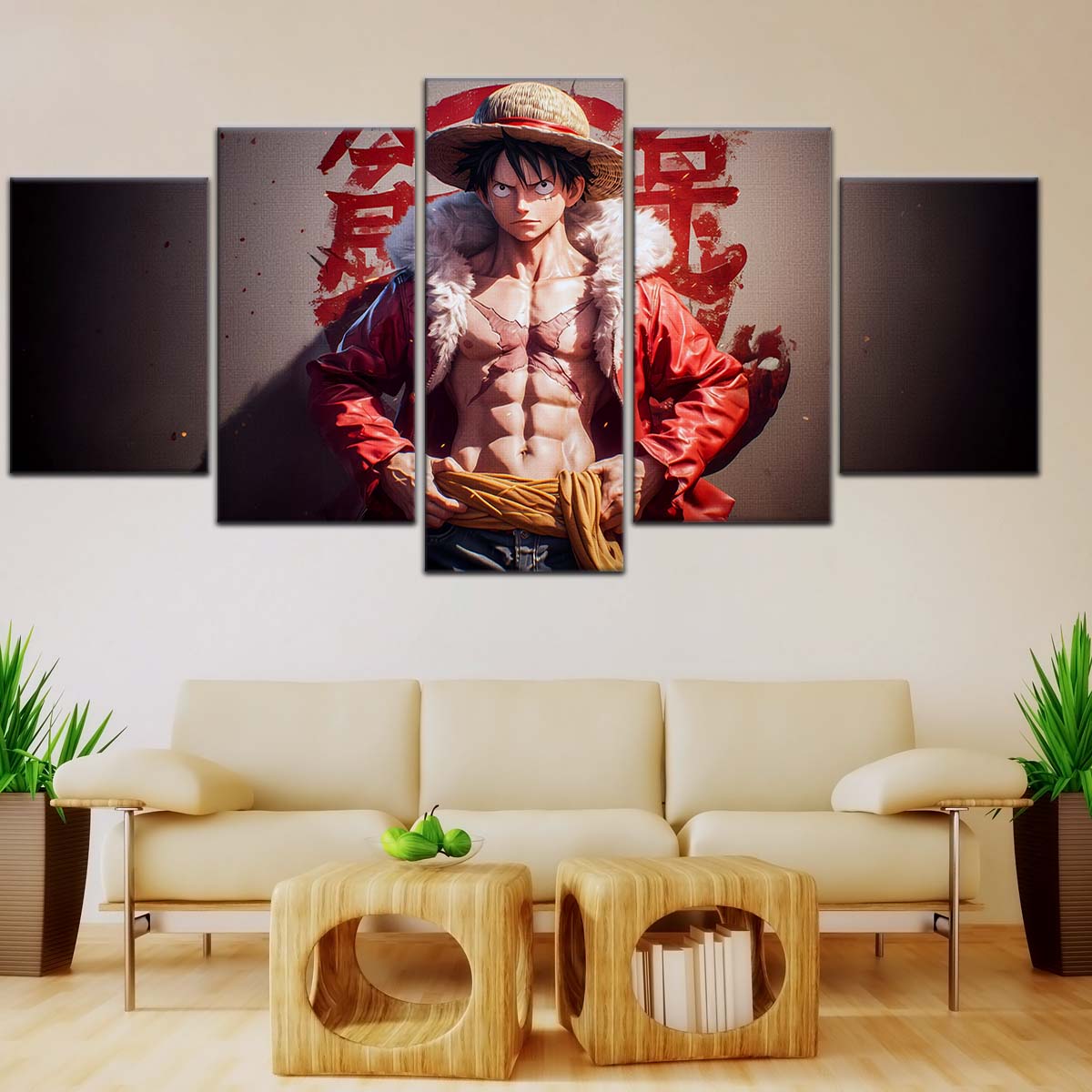 One Piece Wall Art - OP5060 - Monkey D. Luffy - One Piece Poster - One Piece Canvas