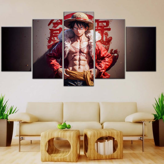 One Piece Wall Art - OP5060 - Monkey D. Luffy - One Piece Poster - One Piece Canvas