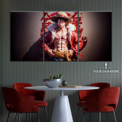 One Piece Wall Art - OP5060 - Monkey D. Luffy - One Piece Poster - One Piece Canvas