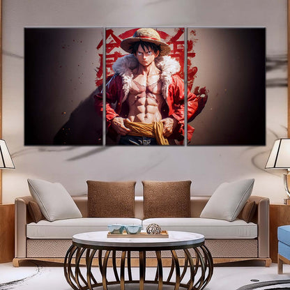 One Piece Wall Art - OP5060 - Monkey D. Luffy - One Piece Poster - One Piece Canvas