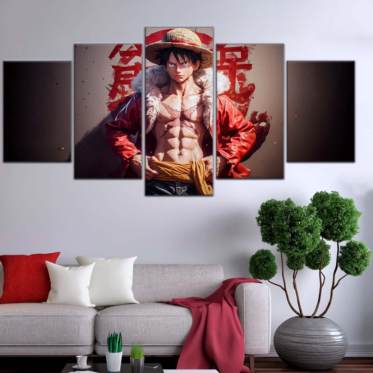One Piece Wall Art - OP5060 - Monkey D. Luffy - One Piece Poster - One Piece Canvas