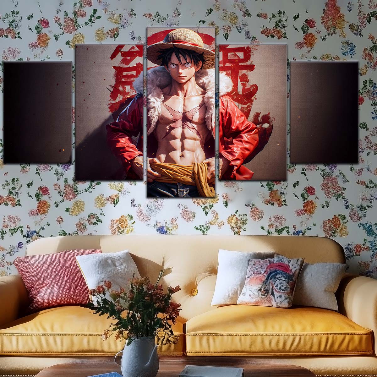 One Piece Wall Art - OP5060 - Monkey D. Luffy - One Piece Poster - One Piece Canvas