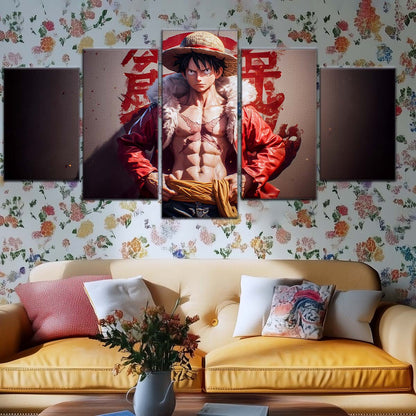 One Piece Wall Art - OP5060 - Monkey D. Luffy - One Piece Poster - One Piece Canvas