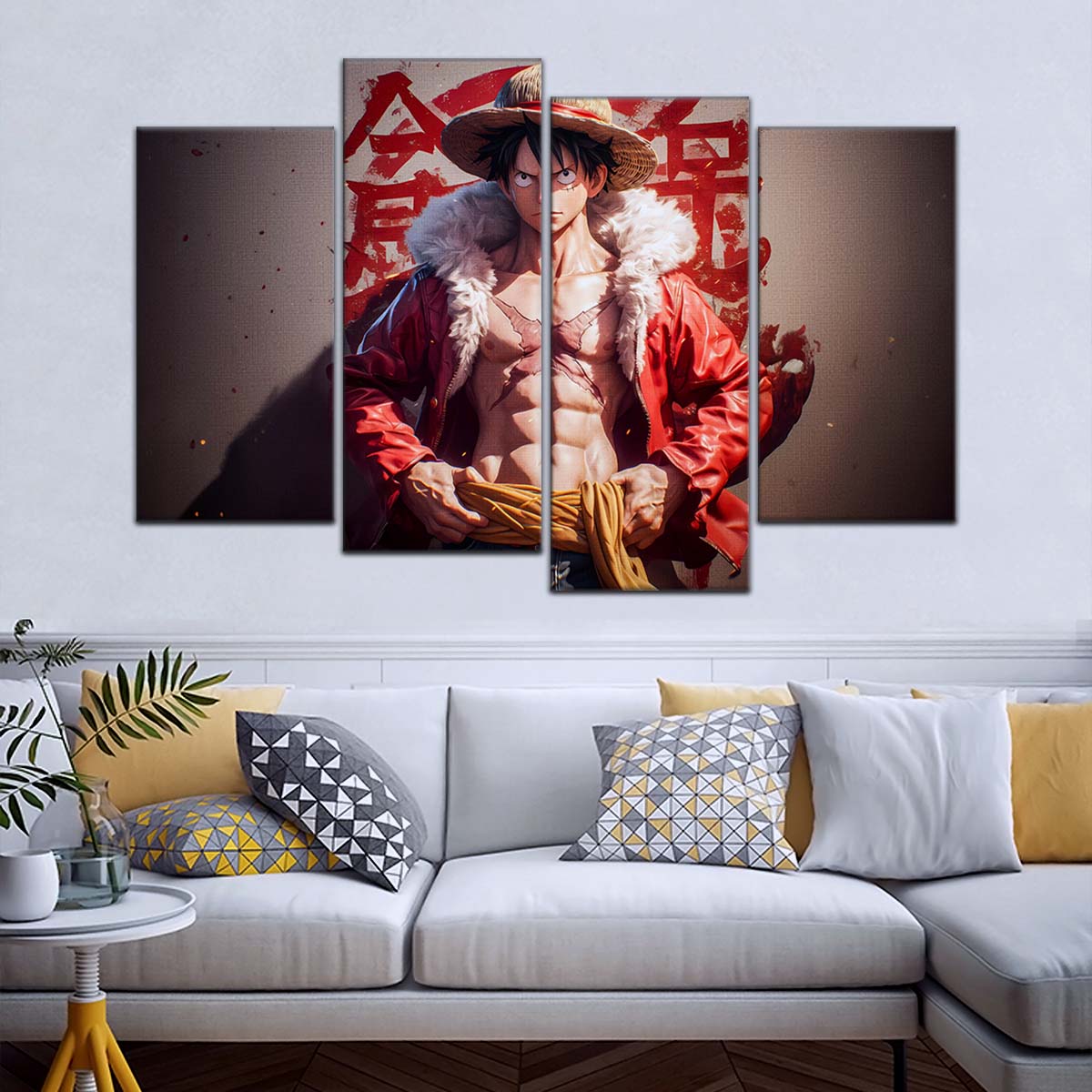 One Piece Wall Art - OP5060 - Monkey D. Luffy - One Piece Poster - One Piece Canvas