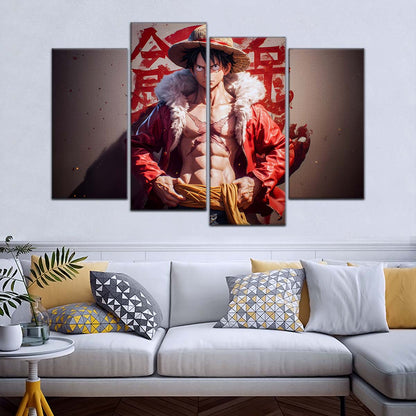 One Piece Wall Art - OP5060 - Monkey D. Luffy - One Piece Poster - One Piece Canvas