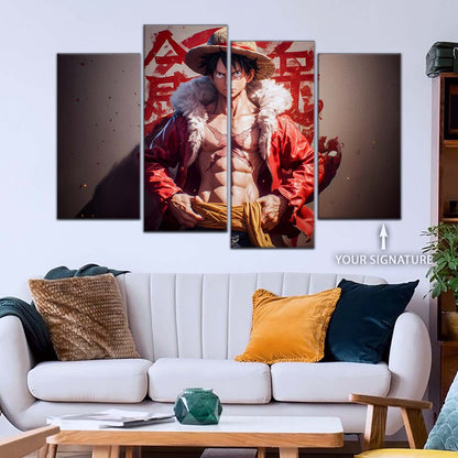 One Piece Wall Art - OP5060 - Monkey D. Luffy - One Piece Poster - One Piece Canvas
