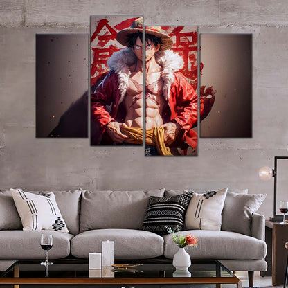 One Piece Wall Art - OP5060 - Monkey D. Luffy - One Piece Poster - One Piece Canvas