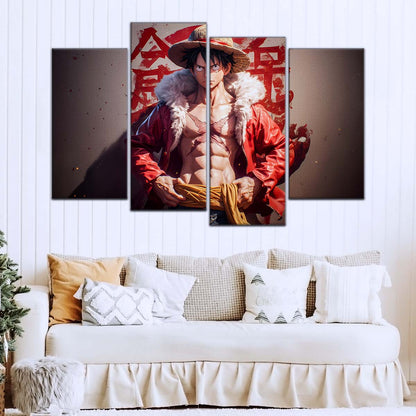One Piece Wall Art - OP5060 - Monkey D. Luffy - One Piece Poster - One Piece Canvas